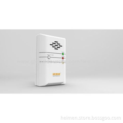 AC 100-240V CE approved independent gas leak alarm work with solenoid valveNew